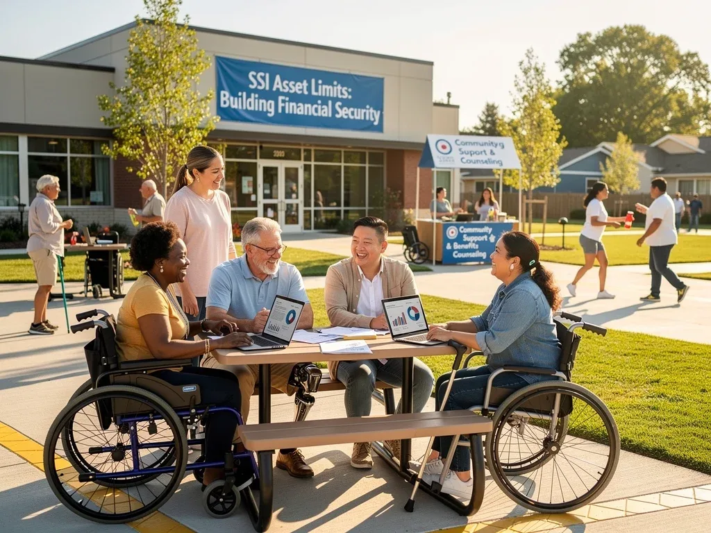 People with disabilities participating in community activities and planning for greater financial independence