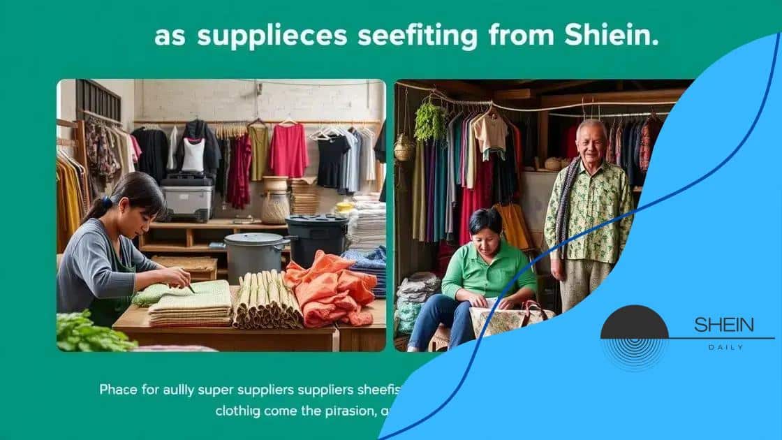 Success stories of suppliers benefiting from Shein