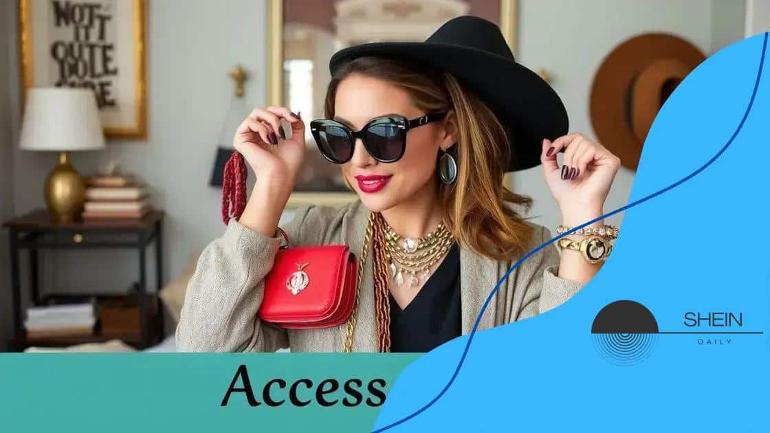 Accessorizing: Taking your looks to the next level