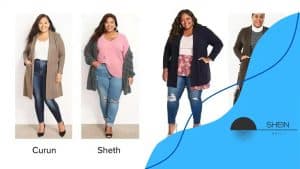 Shein’s style guides for different body types