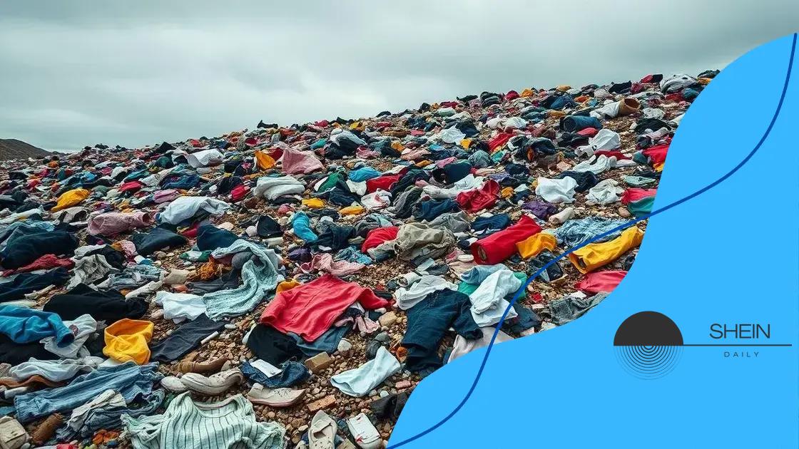 The impact of fast fashion on the environment